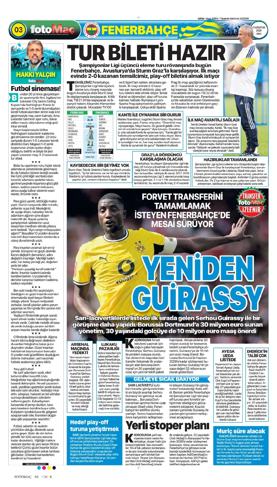 Ederson takasıyla yıldız sol kanat Fenerbahçe'ye geliyor | Sporun manşetleri - 6