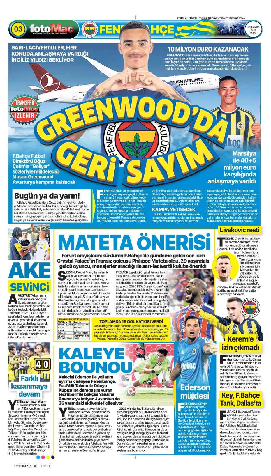 Galatasaray'a 50 milyon euroluk yıldız! İlk görüşme gerçekleşti | Sporun manşetleri - 11