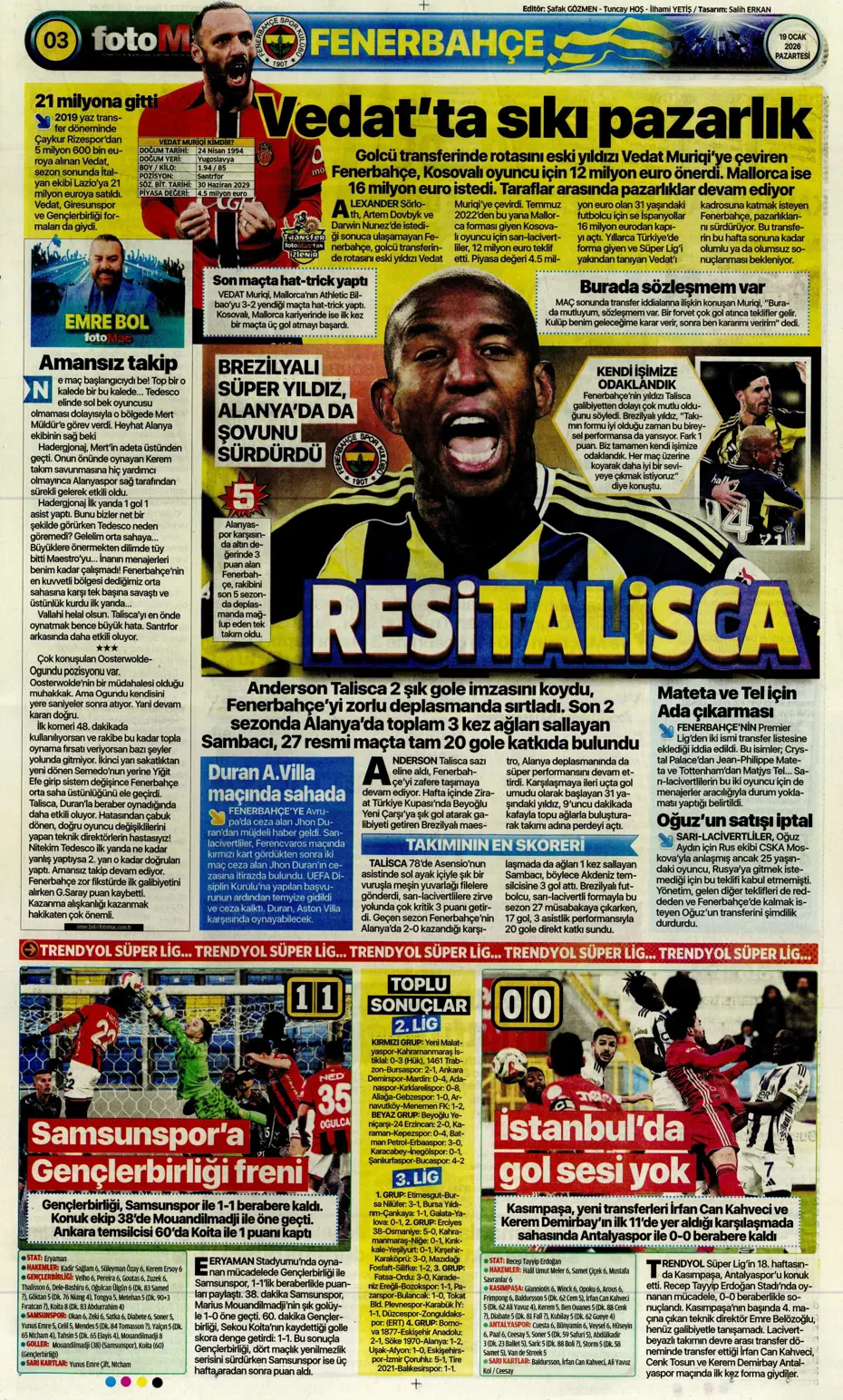 "Sonunda Maestro bombası patlıyor" | Sporun manşetleri - 8