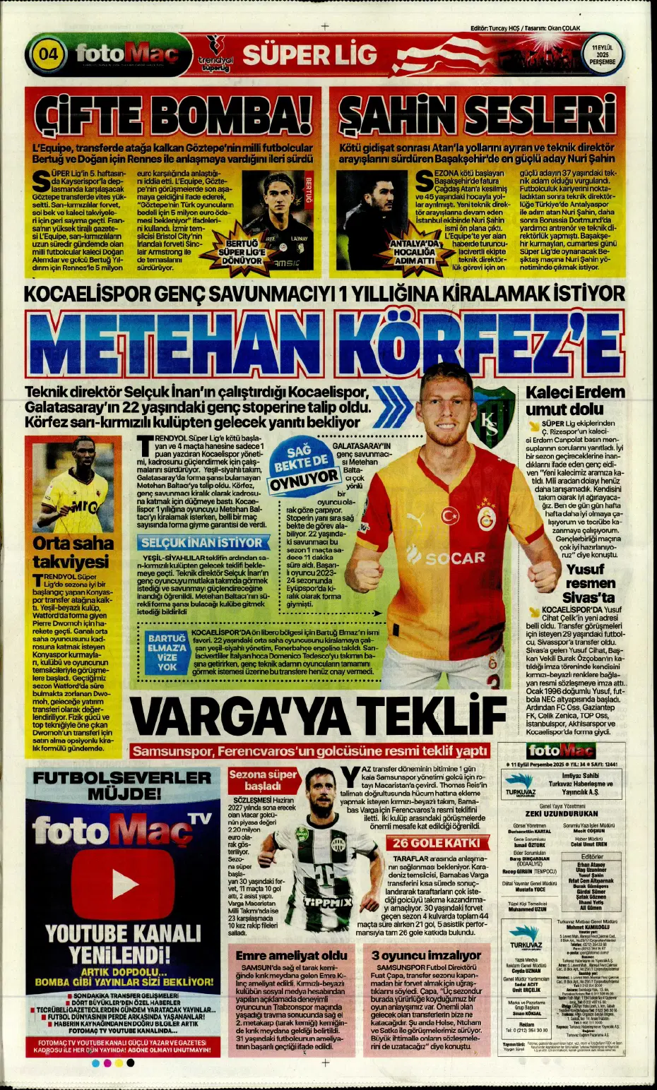 "Laporte ile mutlu son" | Sporun manşetleri - 19