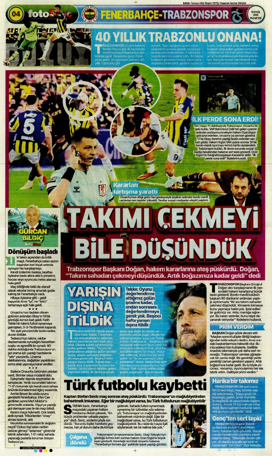 "Galatasaray'da Leroy Sane sıkıntısı" | Sporun manşetleri - 21