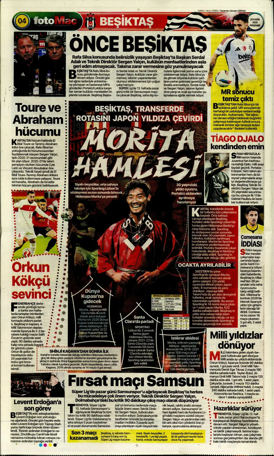 "Leao bombası" | Sporun manşetleri - 18