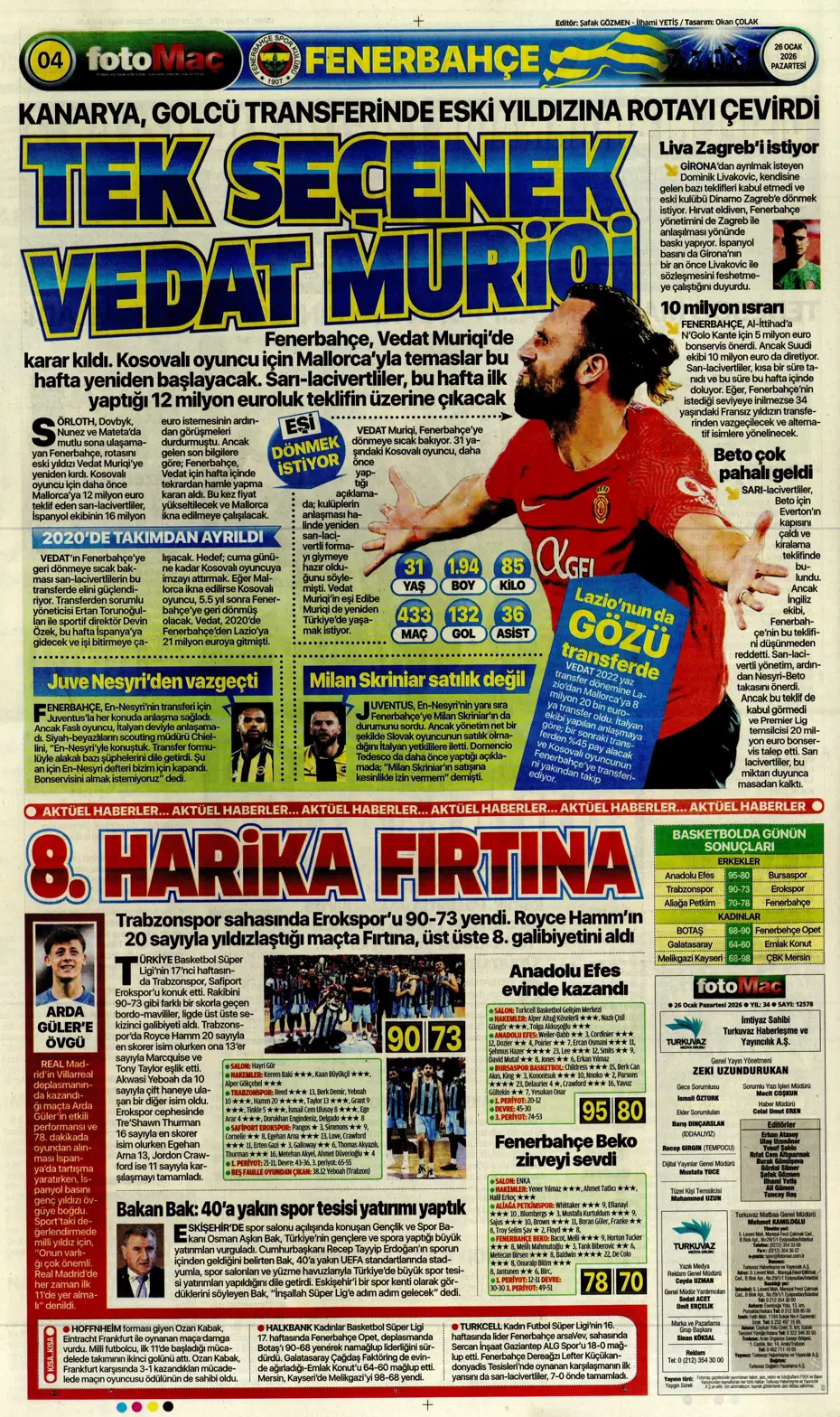 "Galatasaray'dan Icardi için bomba karar çıktı" | Sporun manşetleri - 5