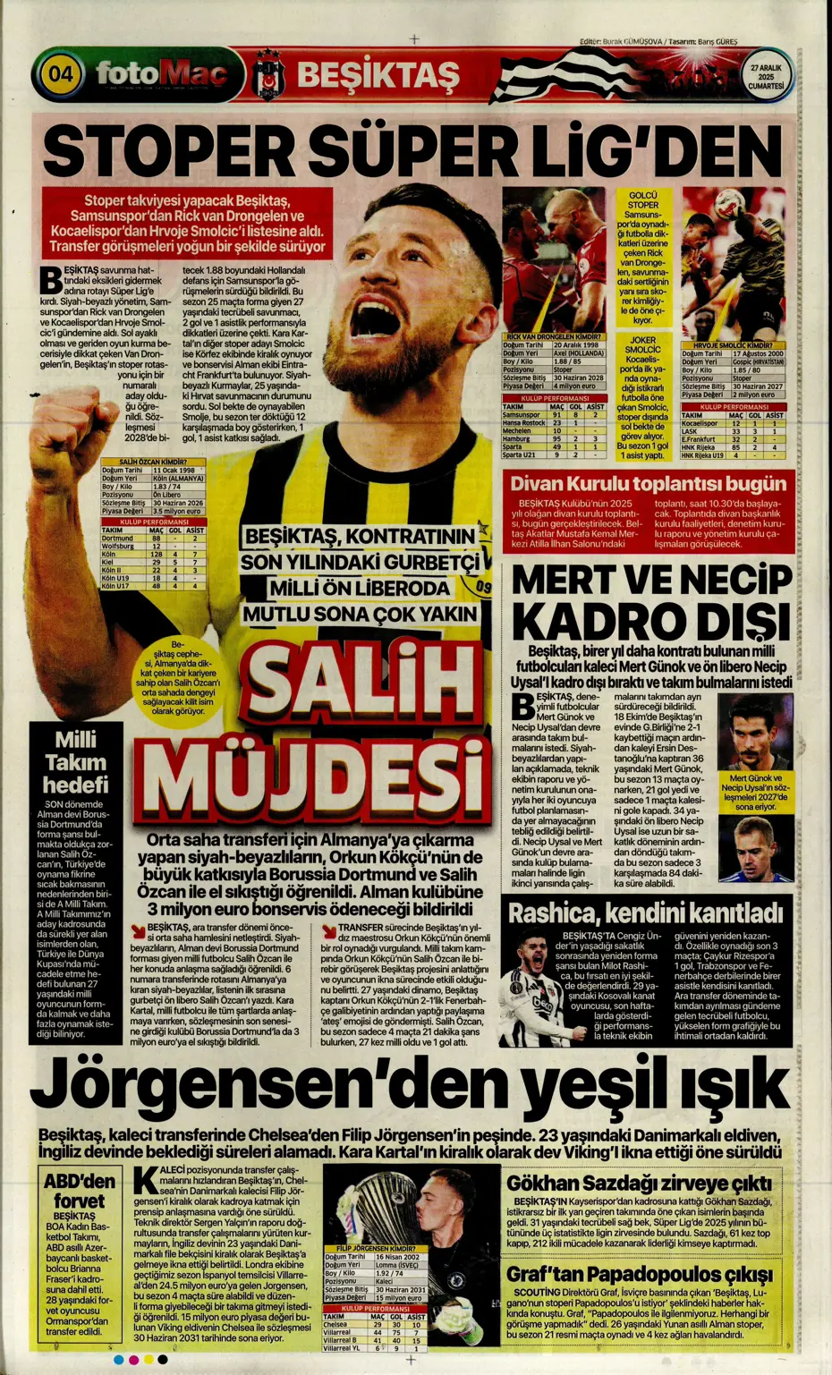 "Fenerbahçe'de 7 ayrılık birden" | Sporun manşetleri - 6 "Fenerbahçe'de 7 ayrılık birden" | Sporun manşetleri - 6