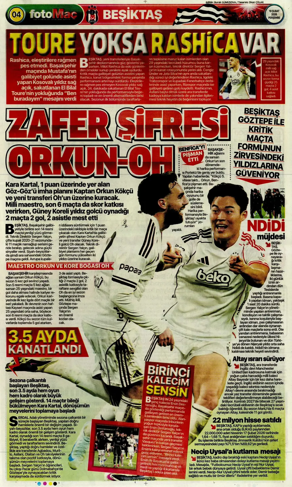 "Napoli'den Galatasaray'a Noa Lang için görülmemiş jest" | Sporun manşetleri - 15