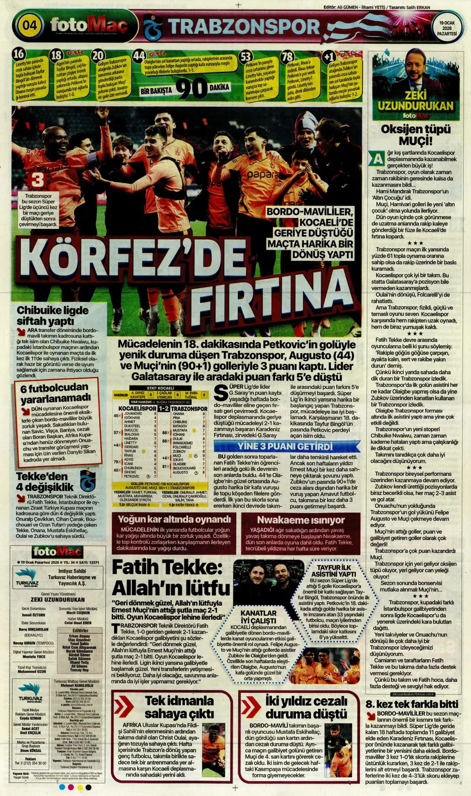 "Sonunda Maestro bombası patlıyor" | Sporun manşetleri - 10