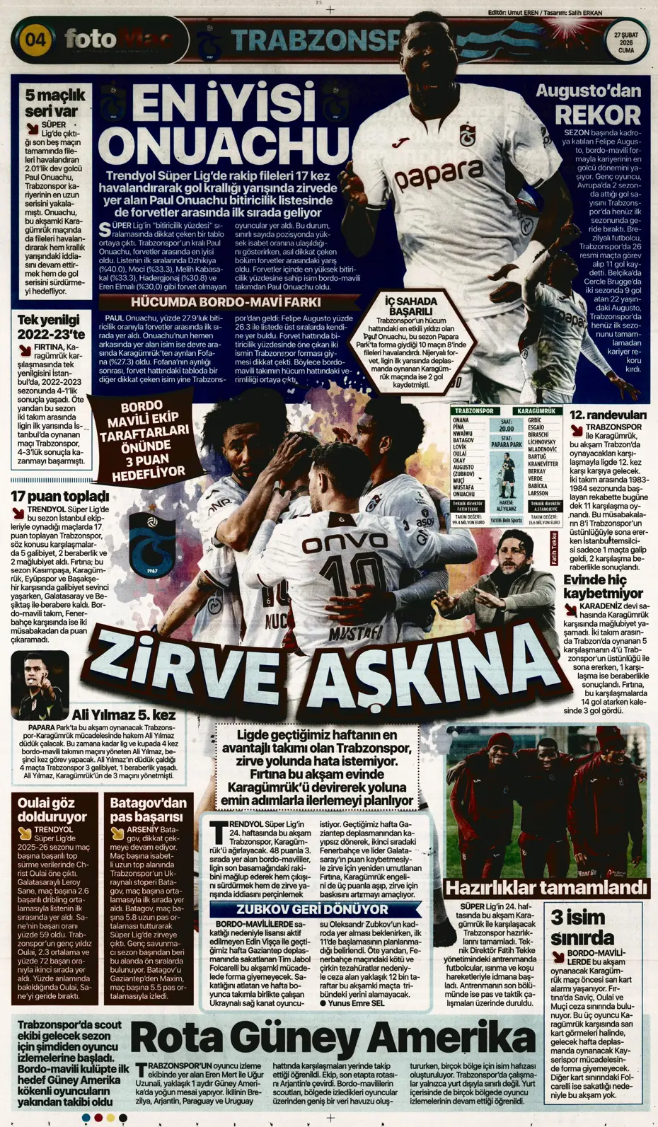 "Osimhen için müthiş iddia!" | Sporun manşetleri - 16 "Osimhen için müthiş iddia!" | Sporun manşetleri - 16