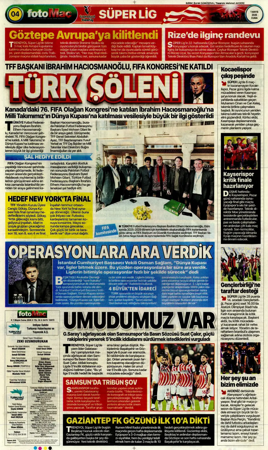 Fenerbahçe'den Salah bombası: Görüşme yapıldı | Sporun manşetleri - 8 Fenerbahçe'den Salah bombası: Görüşme yapıldı | Sporun manşetleri - 8