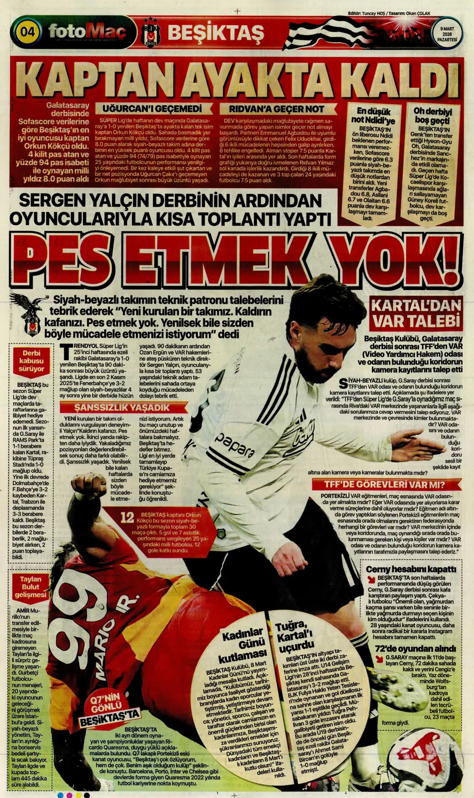 "Eller yukarı! Ben Cherif" | Sporun manşetleri - 28