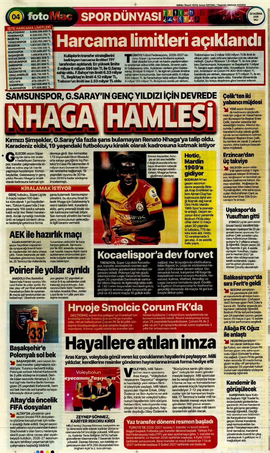 Ve Fenerbahçe'ye Konyaspor'dan Adil Demirbağ cevabı geldi | Sporun manşetleri - 6