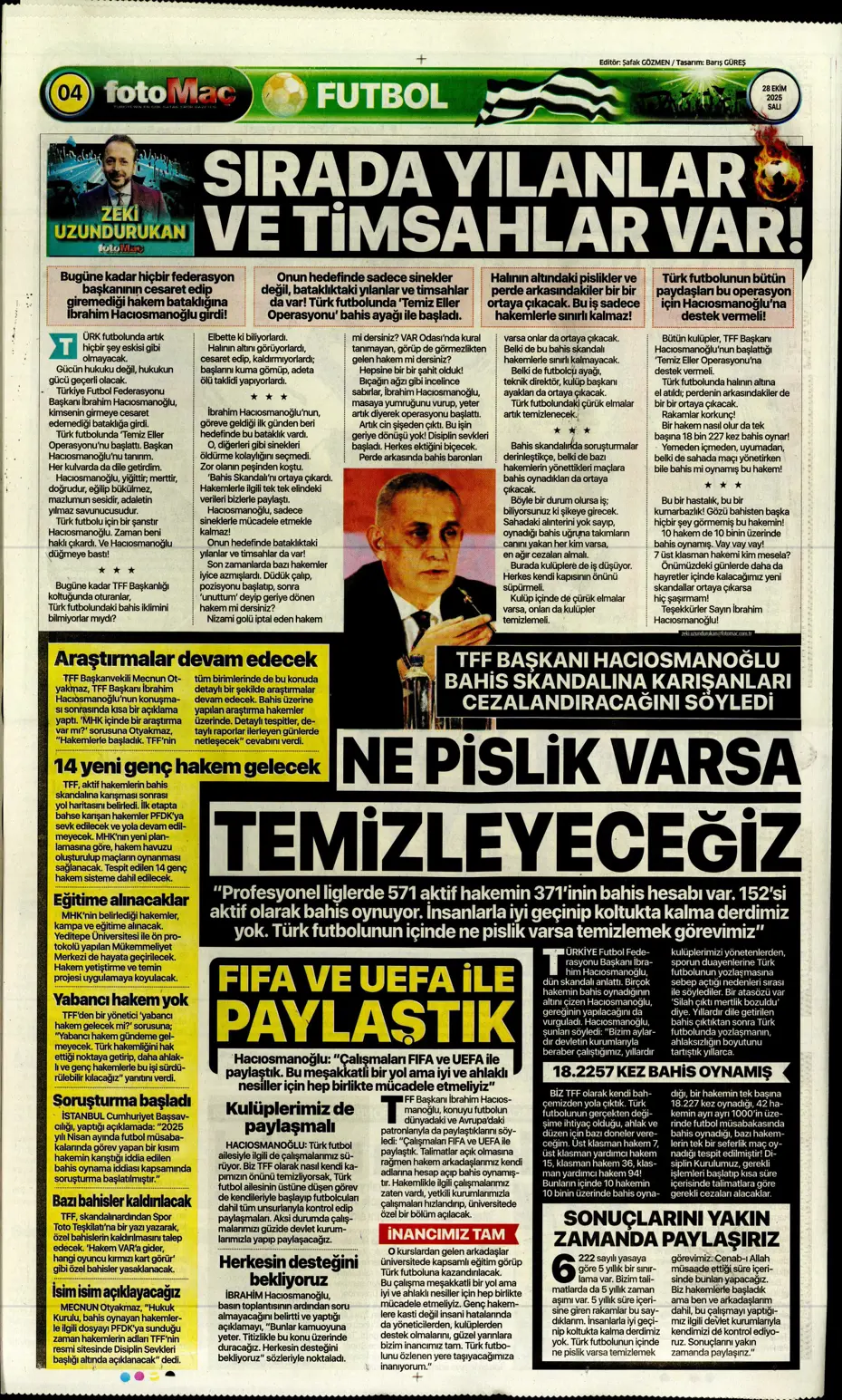 "Galatasaray'dan ocakta 2 bomba transfer" | Sporun manşetleri - 26 "Galatasaray'dan ocakta 2 bomba transfer" | Sporun manşetleri - 26