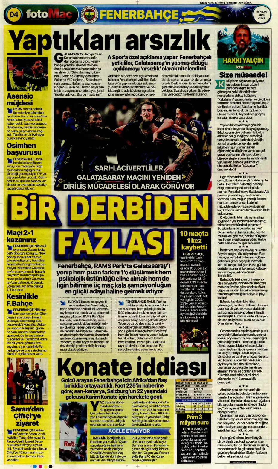 Ve Osimhen için kritik gün geldi çattı | Sporun manşetleri - 14