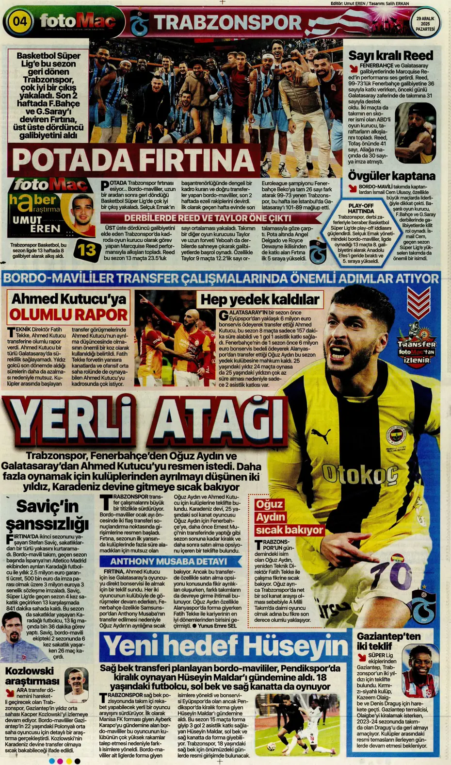 "Fenerbahçe'nin büyük umutlarla transfer ettiği isim Galatasaray'a" | Sporun manşetleri - 8