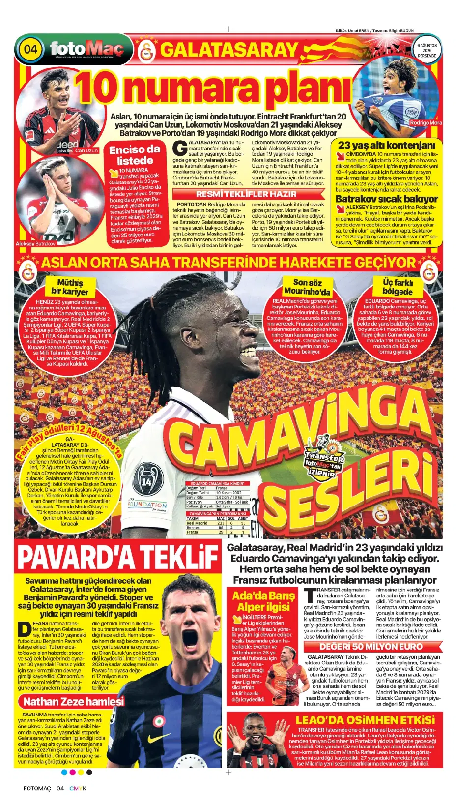 Tüm dünya Salah ve Trabzonspor'u konuşuyor | Sporun manşetleri - 5 Tüm dünya Salah ve Trabzonspor'u konuşuyor | Sporun manşetleri - 5