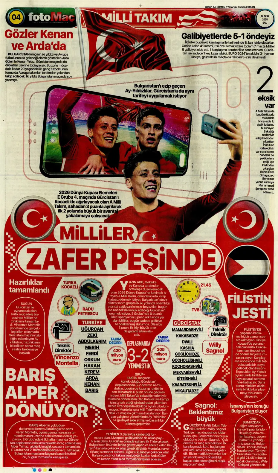 "Beşiktaş'ta İrfan Can Kahveci sürprizi" | Sporun manşetleri - 22 "Beşiktaş'ta İrfan Can Kahveci sürprizi" | Sporun manşetleri - 22