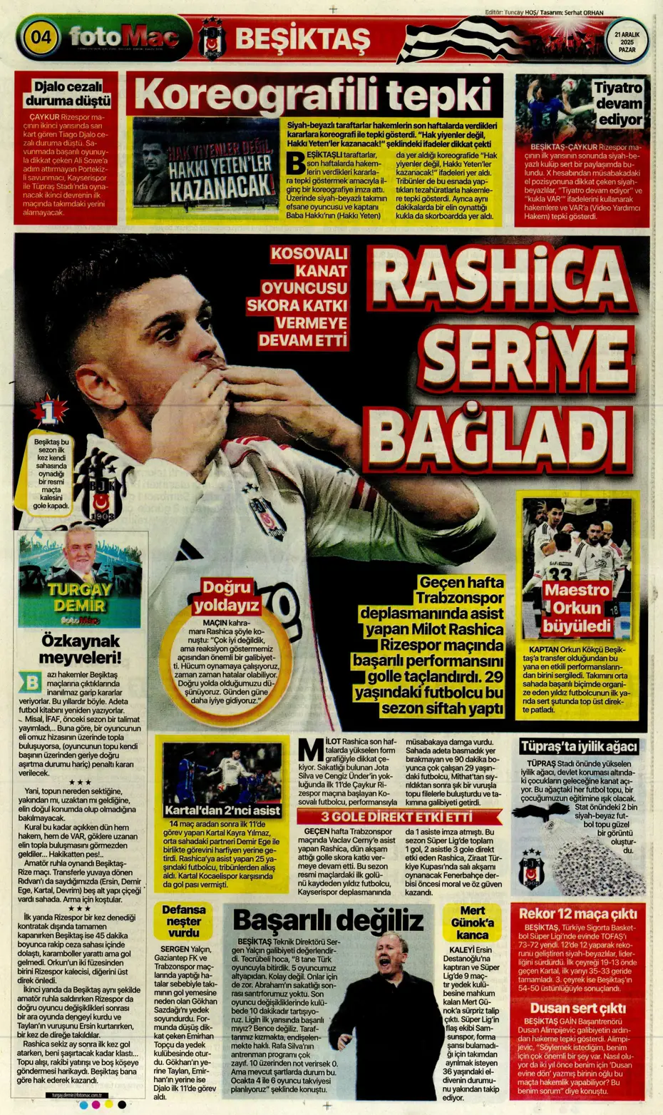 "Transferde Yusuf Sarı bombası" | Sporun manşetleri - 23