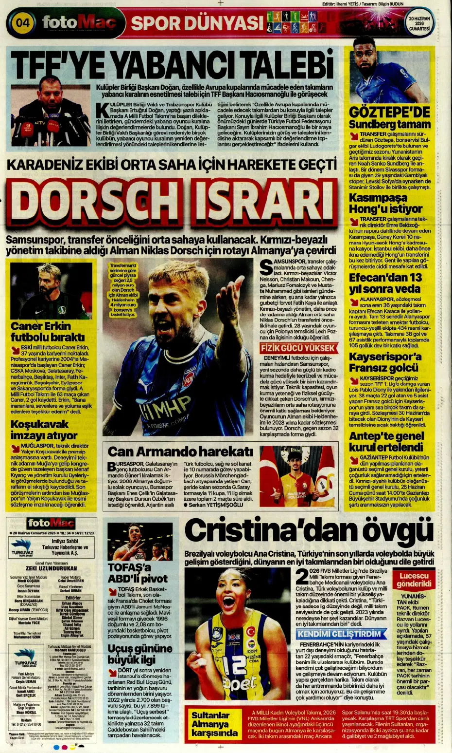 Ve Fenerbahçe için İstanbul'da! Fransız yıldızı Oğuz Çetin izledi, İsmail Kartal onayladı | Sporun manşetleri - 9