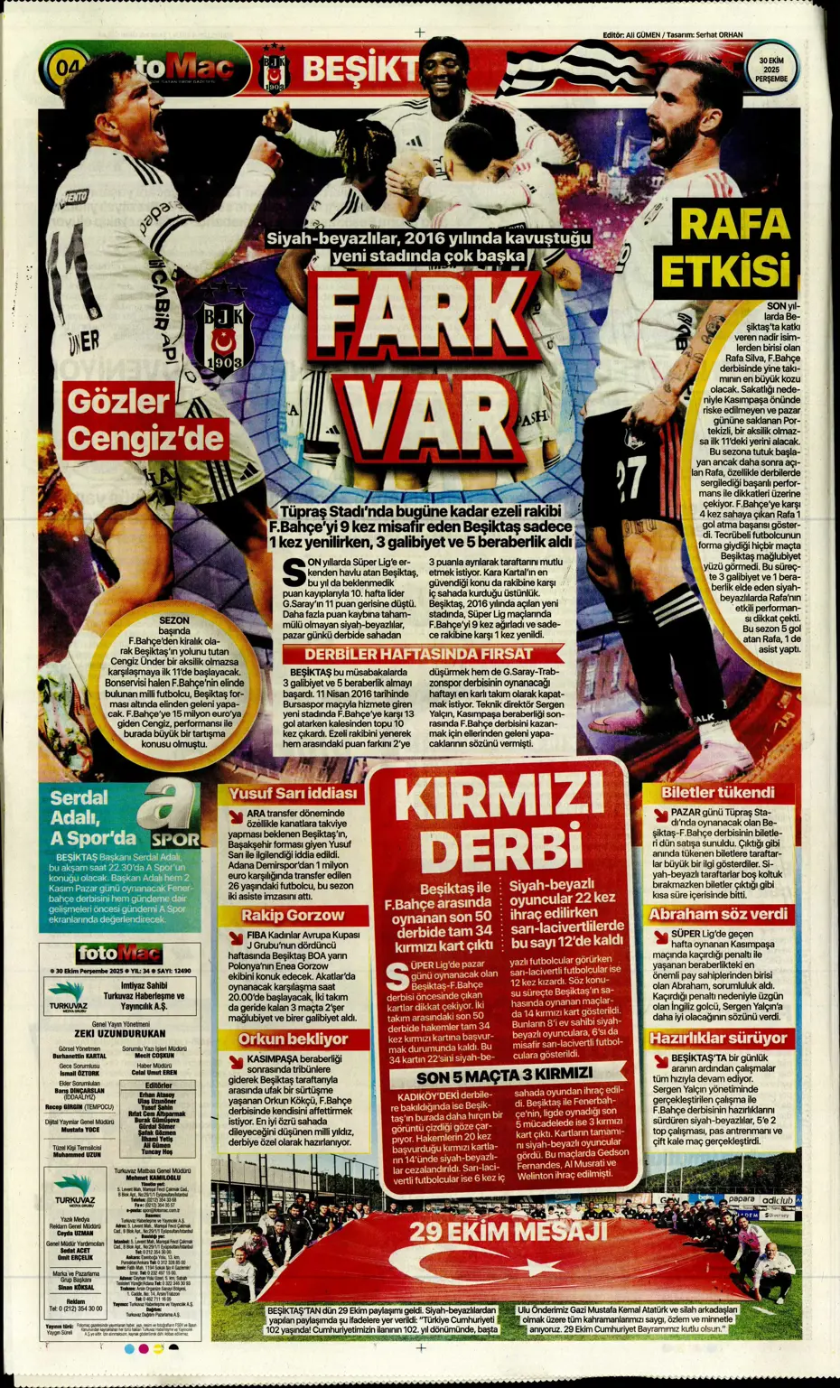 "Talisca teklife "Evet" dedi" | Sporun manşetleri - 22