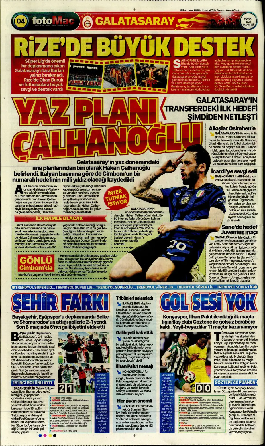 "Galatasaray'da yeni sezonun ilk transferi şimdiden belli" | Sporun manşetleri - 8