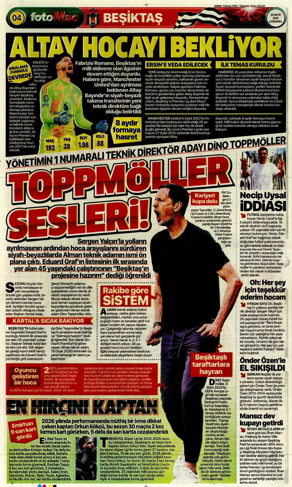 Conte yanında dünyaca ünlü yıldızı da Fenerbahçe'ye getiriyor | Sporun manşetleri - 10