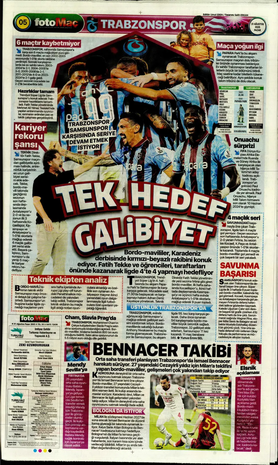 "Roger Schmidt'ten Fenerbahçe kararı" | Sporun manşetleri - 28