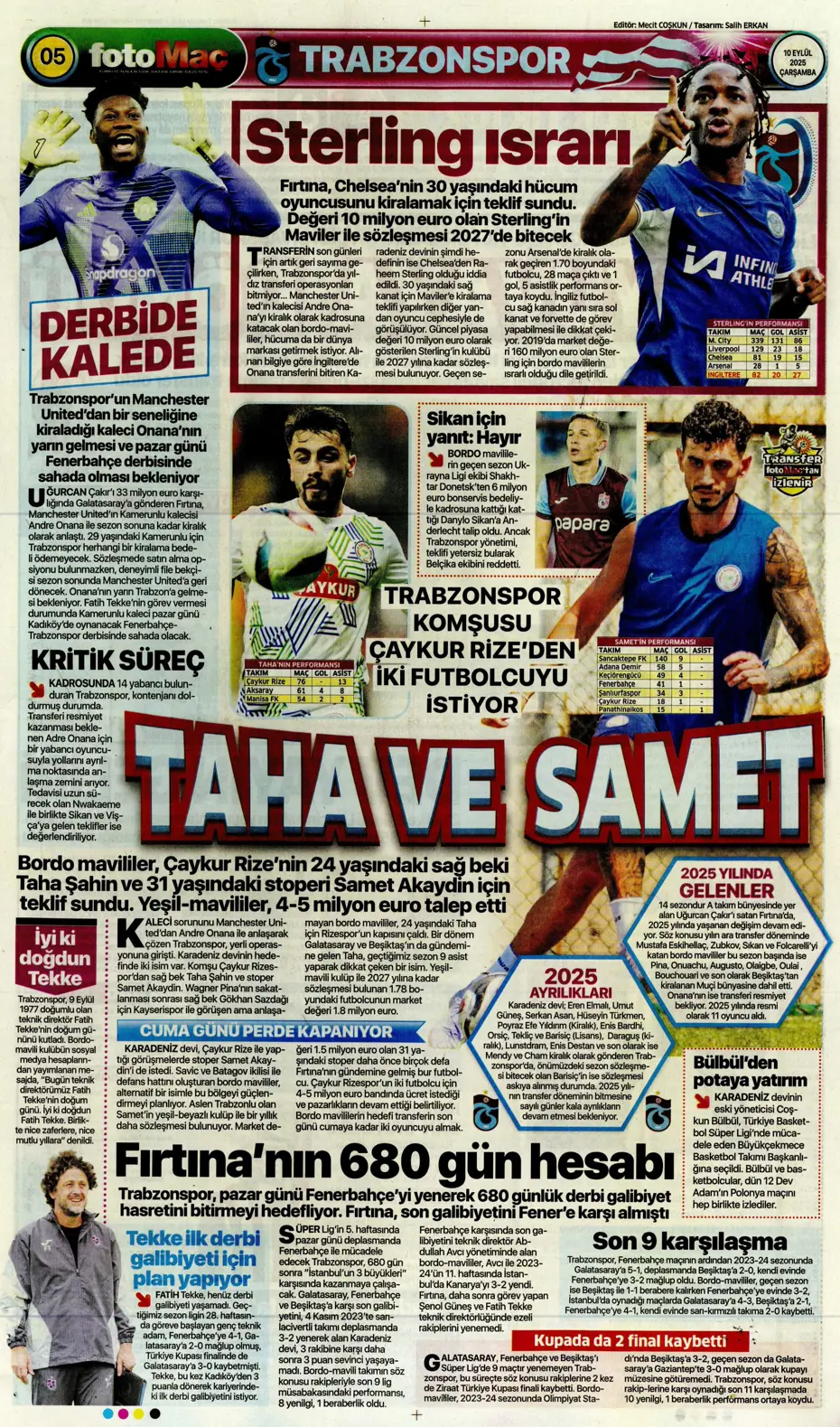 "Mühendislik harikası Domenico Tedesco" | Sporun manşetleri - 15