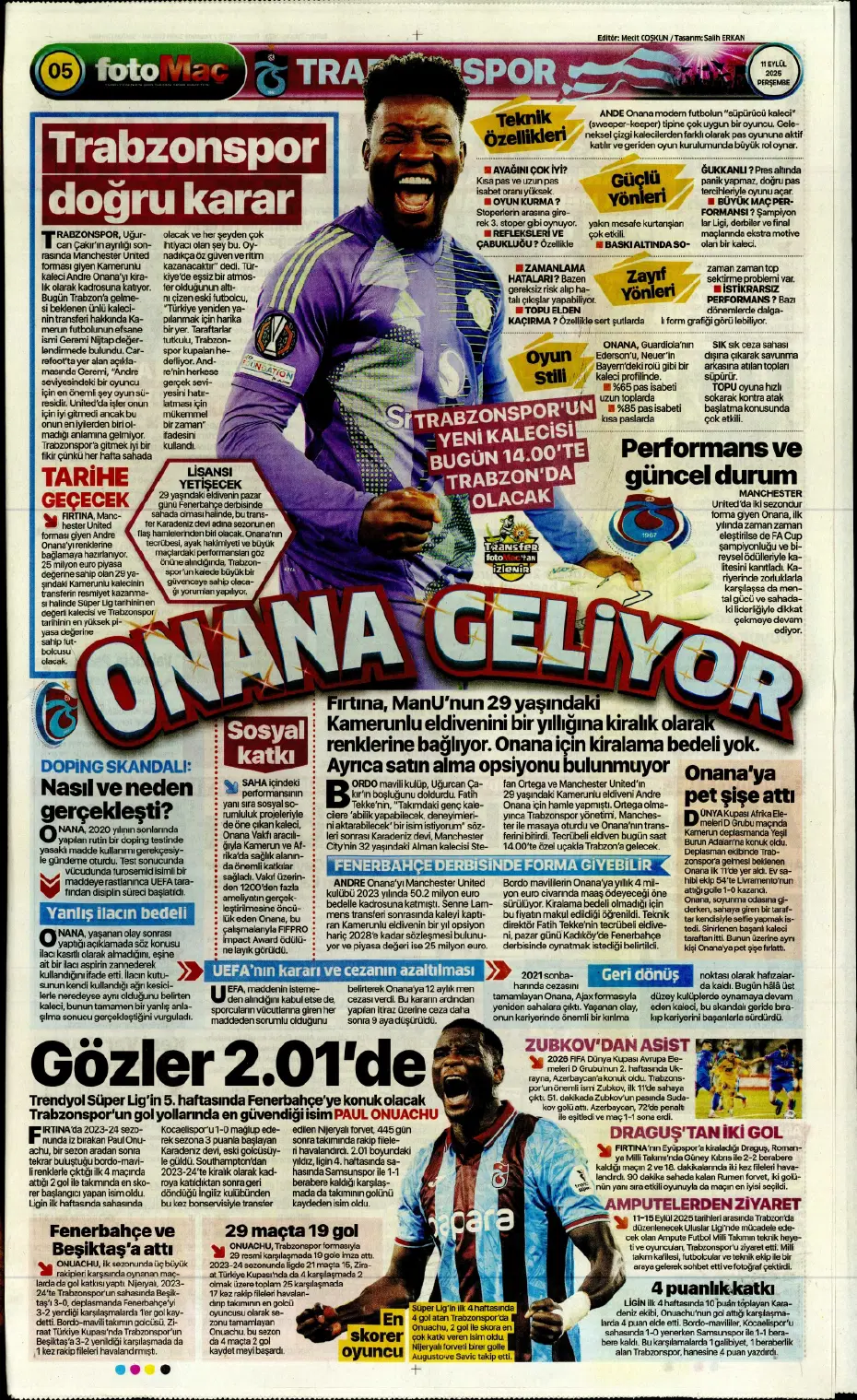 "Laporte ile mutlu son" | Sporun manşetleri - 19