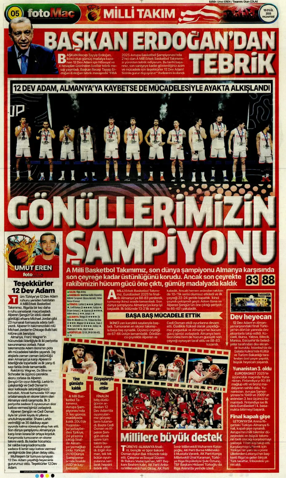 "Galatasaray'da Leroy Sane sıkıntısı" | Sporun manşetleri - 20
