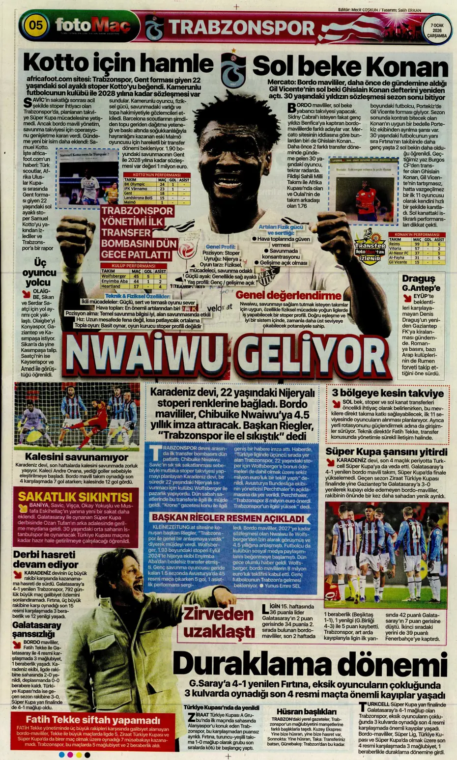 "İrfan Can Kahveci bugün resmi imzayı atacak" | Sporun manşetleri - 2