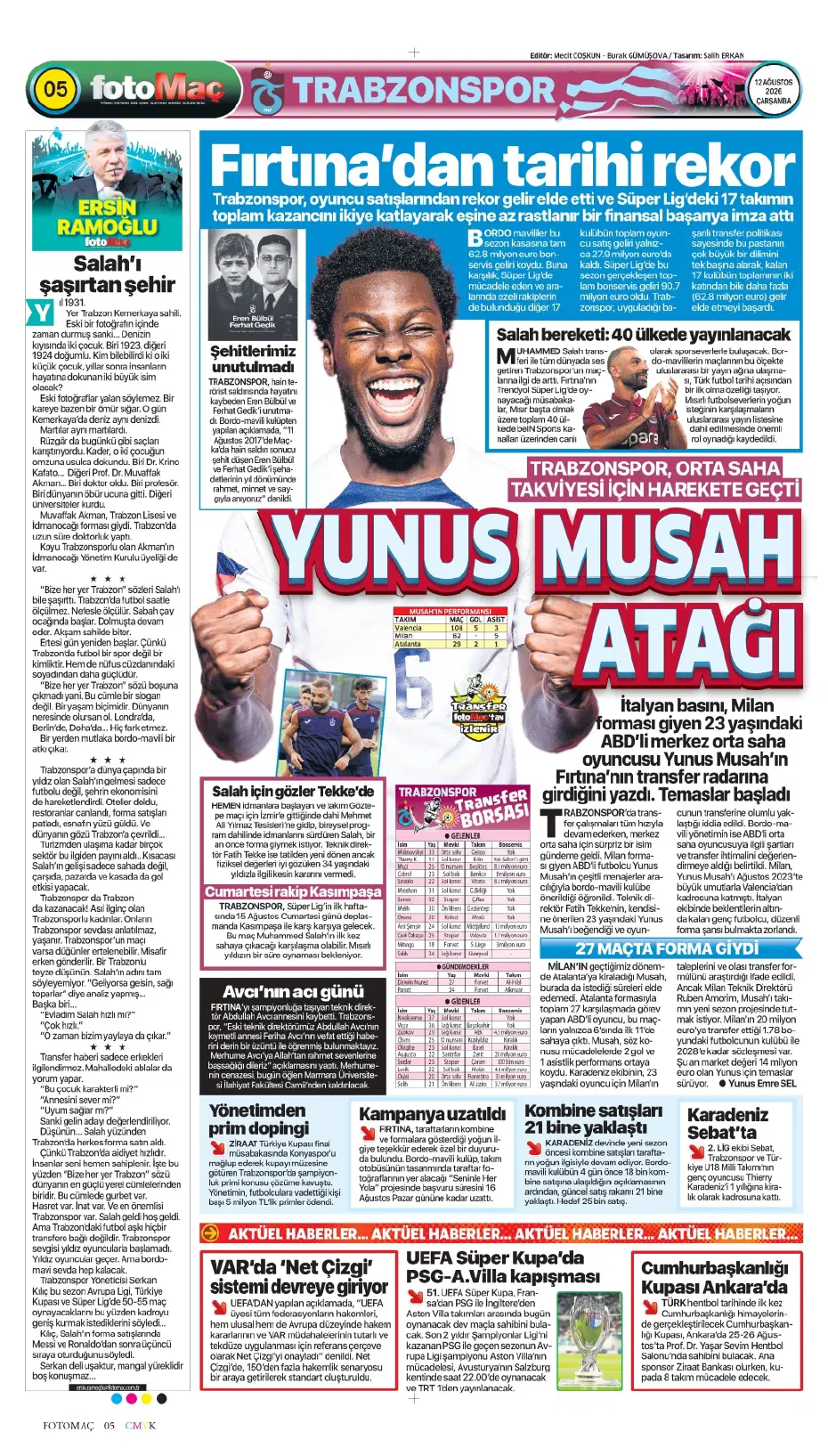 Fred'in hemen ardından bir veda daha geliyor! Yerine gelecek isim çoktan belli | Sporun manşetleri - 5 Fred'in hemen ardından bir veda daha geliyor! Yerine gelecek isim çoktan belli | Sporun manşetleri - 5
