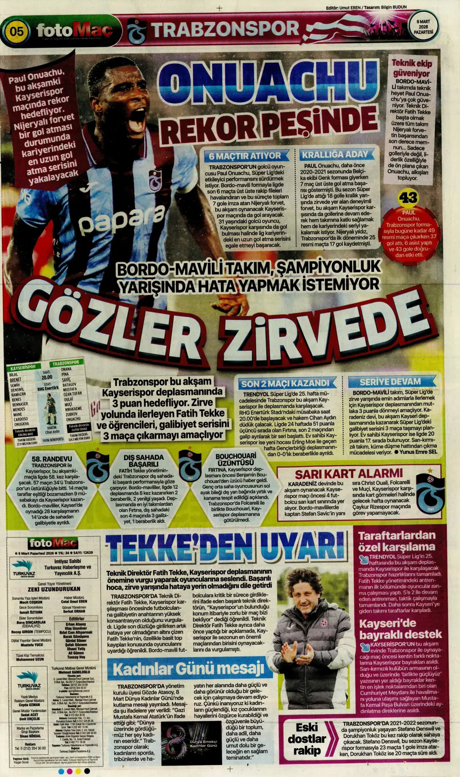 "Eller yukarı! Ben Cherif" | Sporun manşetleri - 10