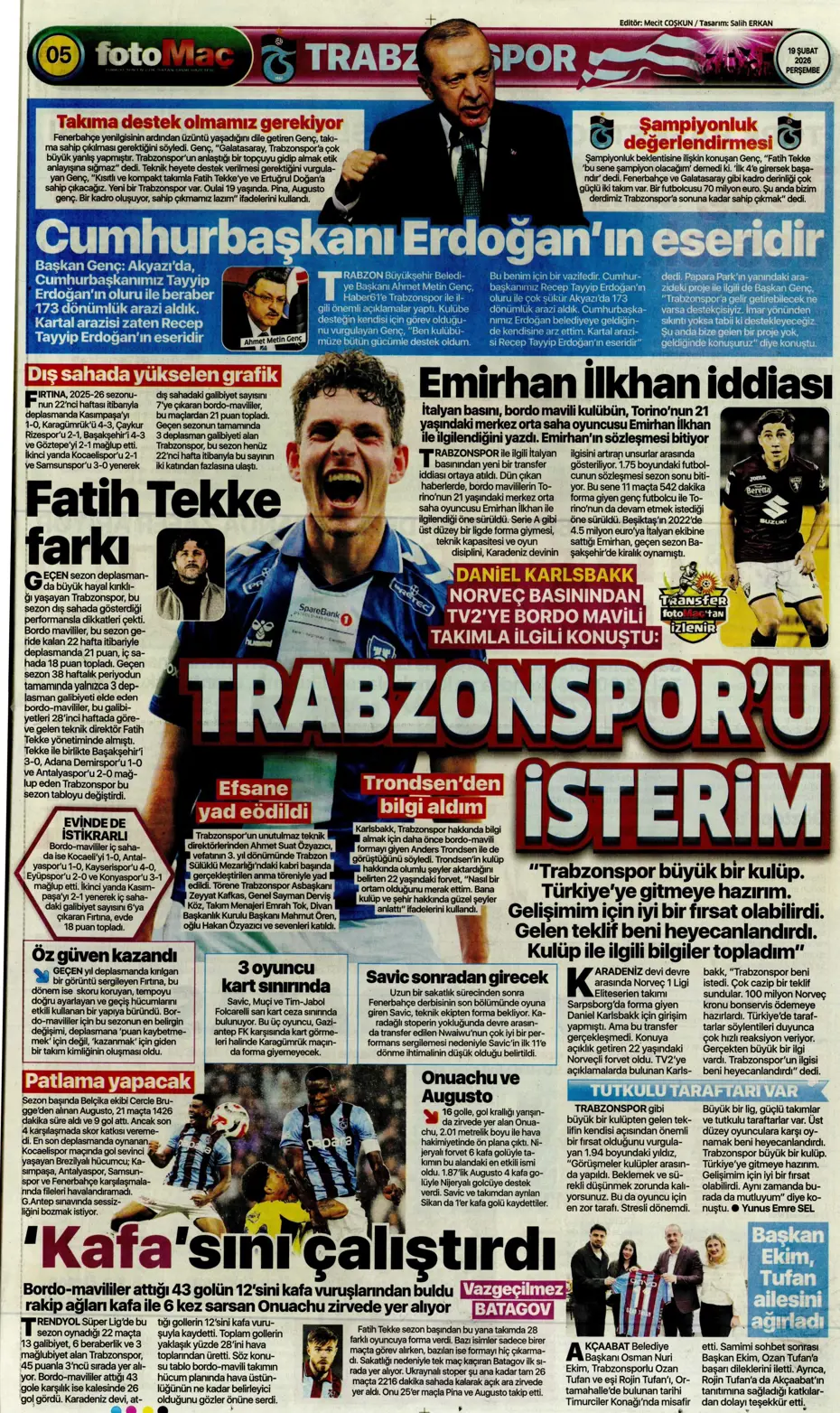 "Napoli'den Galatasaray'a Noa Lang için görülmemiş jest" | Sporun manşetleri - 18