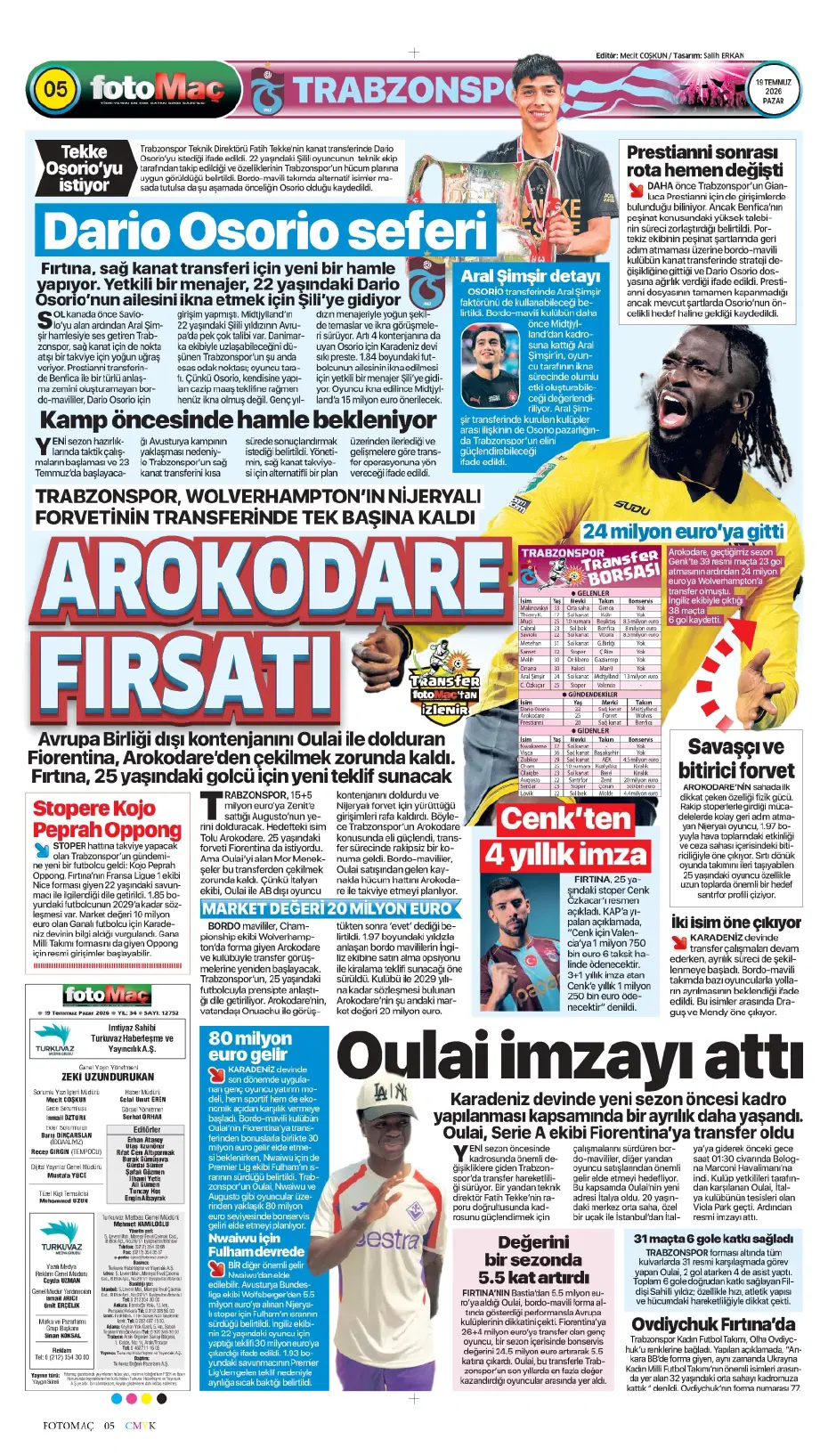 Salah sonrası durmak yok! Beşiktaş'tan bir transfer daha, işlem tamam | Sporun manşetleri - 9