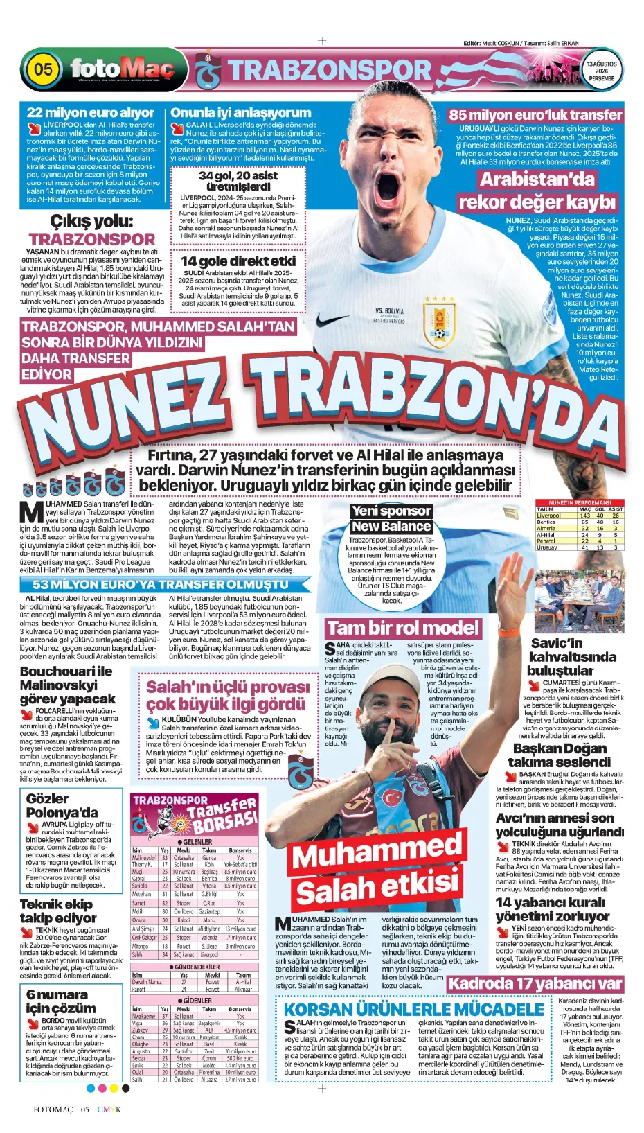 Yüksel Yıldırım, Fenerbahçe'den flaş bir transfer yapıyor | Sporun manşetleri - 8 Yüksel Yıldırım, Fenerbahçe'den flaş bir transfer yapıyor | Sporun manşetleri - 8