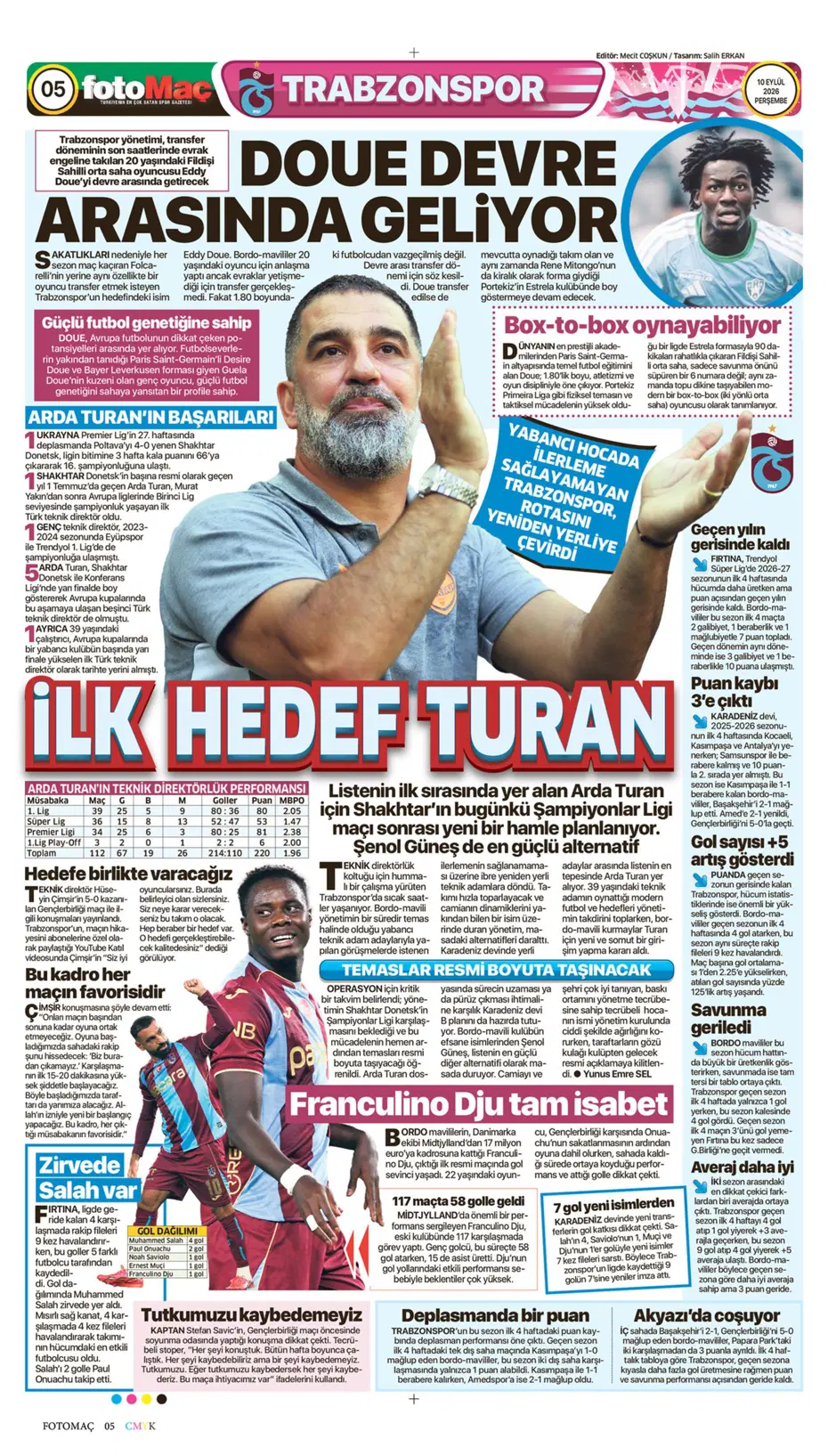 Ve Trabzonspor, Arda Turan'ı bırakmadı: Flaş karar | Sporun manşetleri - 18 Ve Trabzonspor, Arda Turan'ı bırakmadı: Flaş karar | Sporun manşetleri - 18