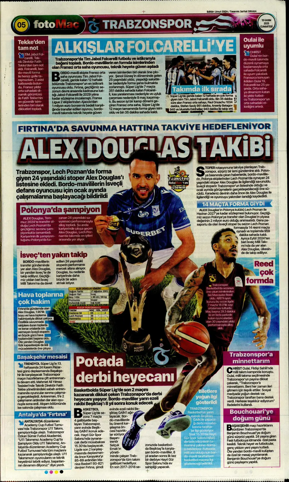 "İşte Fener'in Lewandowski için planı" | Sporun manşetleri - 28