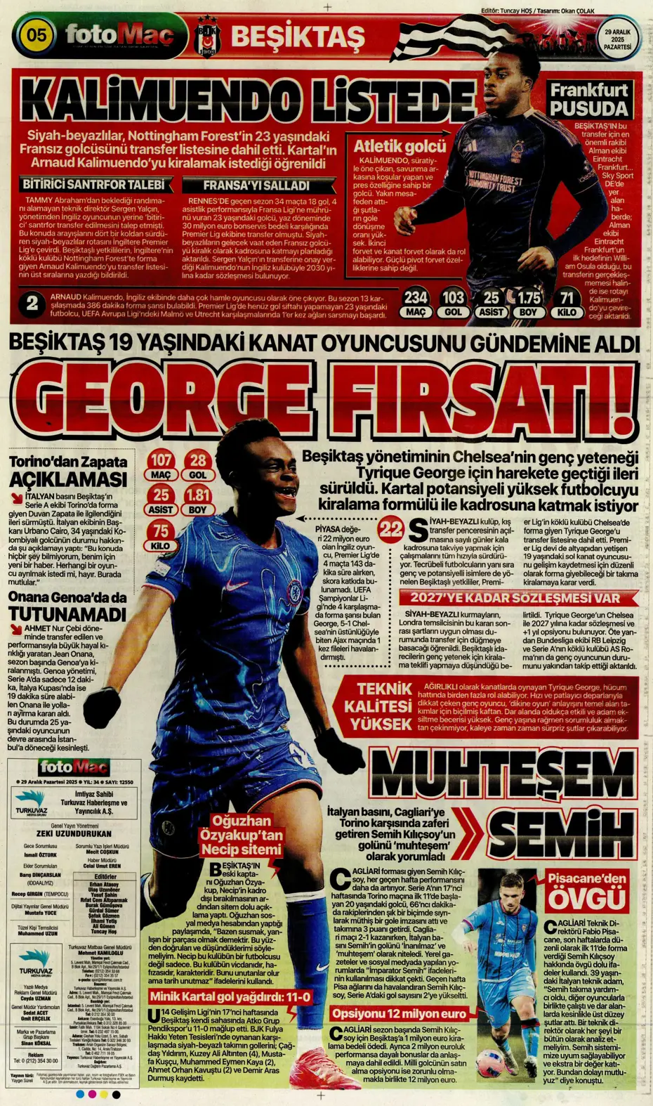 "Fenerbahçe'nin büyük umutlarla transfer ettiği isim Galatasaray'a" | Sporun manşetleri - 12