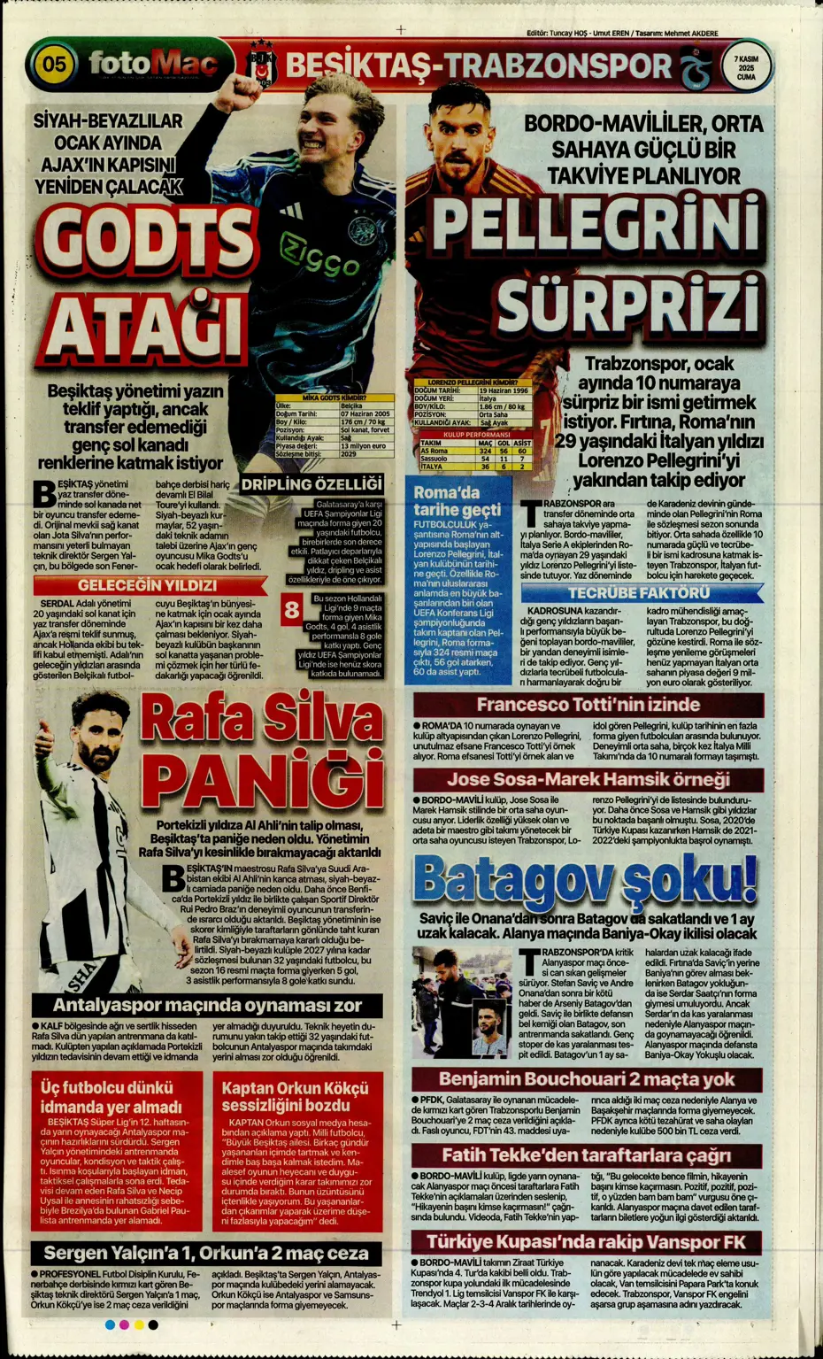 "Hakem Fenerbahçe'nin 2 puanını çaldı" | Sporun manşetleri - 23