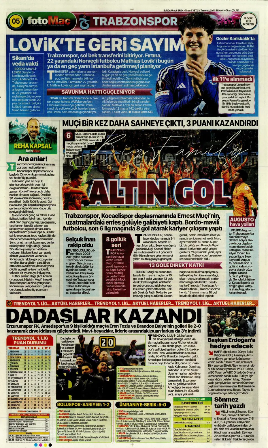 "Sonunda Maestro bombası patlıyor" | Sporun manşetleri - 6