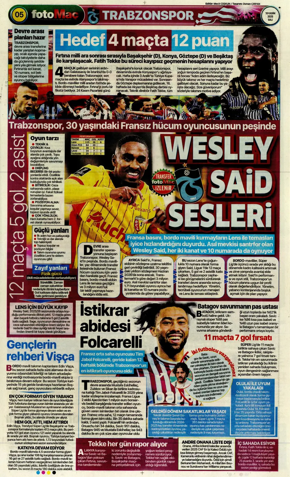 "Fenerbahçe'ye Diego Carlos piyangosu vurdu" | Sporun manşetleri - 23