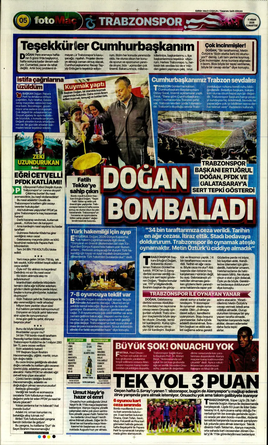 "Devler Osimhen için sırada" | Sporun manşetleri - 4