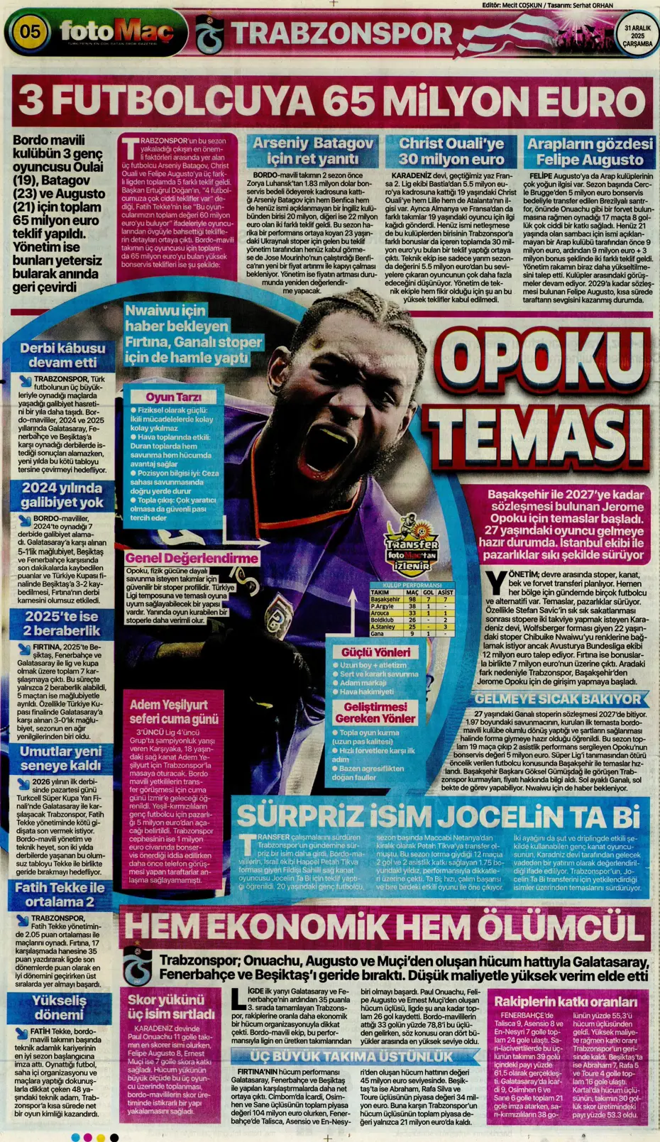 "Rafa Silva'nın yerine bomba isim geliyor" | Sporun manşetleri - 5