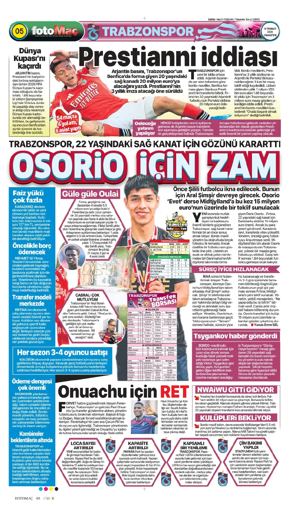 Ve Onuachu'nun bonservisi belli oldu! Fenerbahçe... | Sporun manşetleri - 7
