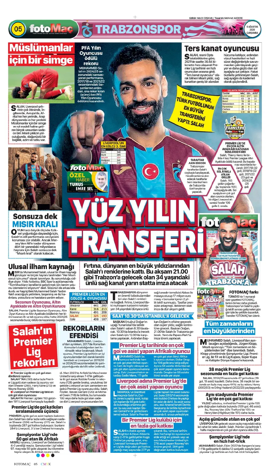 Salah sonrası Trabzonspor'un yeni bombası Süper Lig'den | Sporun manşetleri - 5