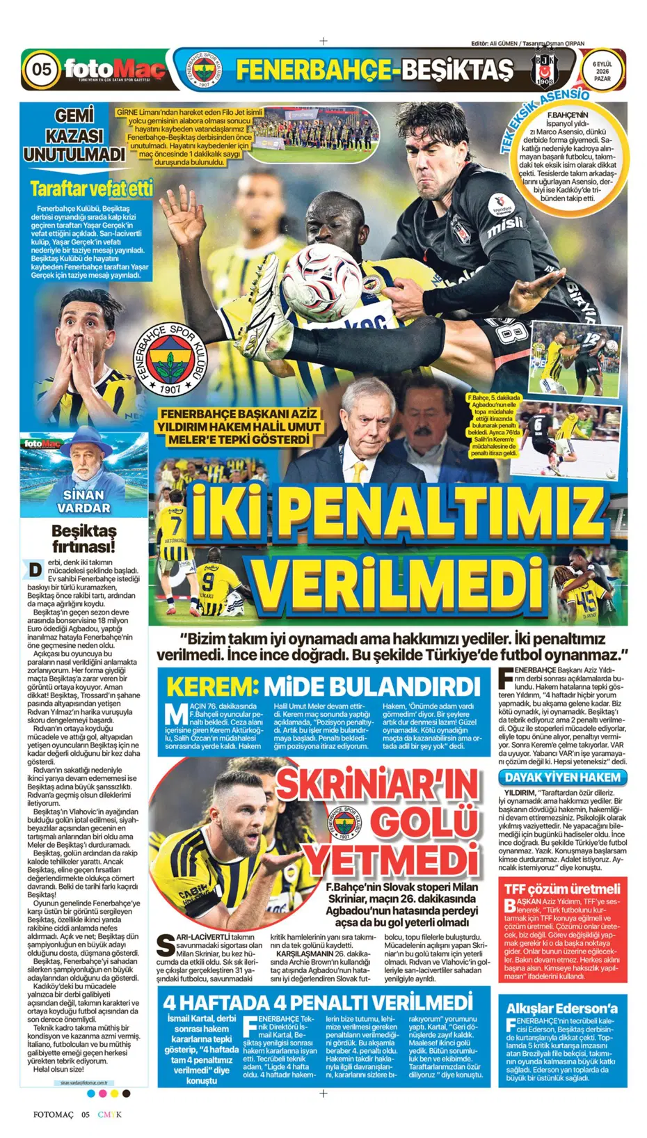 "Kadıköy'ün kralı Kartal" | Sporun manşetleri - 23 "Kadıköy'ün kralı Kartal" | Sporun manşetleri - 23