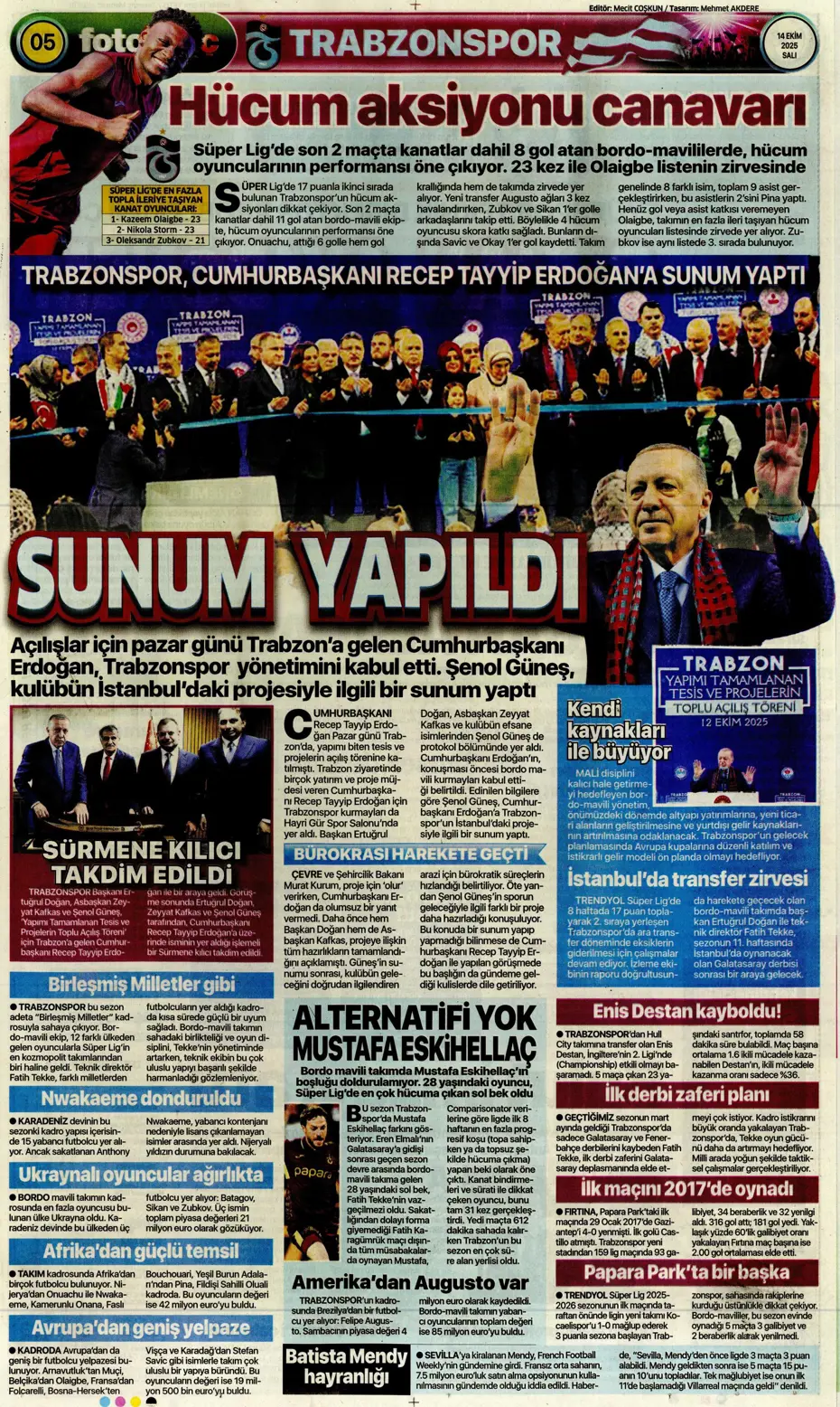 "Beşiktaş'ta İrfan Can Kahveci sürprizi" | Sporun manşetleri - 21 "Beşiktaş'ta İrfan Can Kahveci sürprizi" | Sporun manşetleri - 21