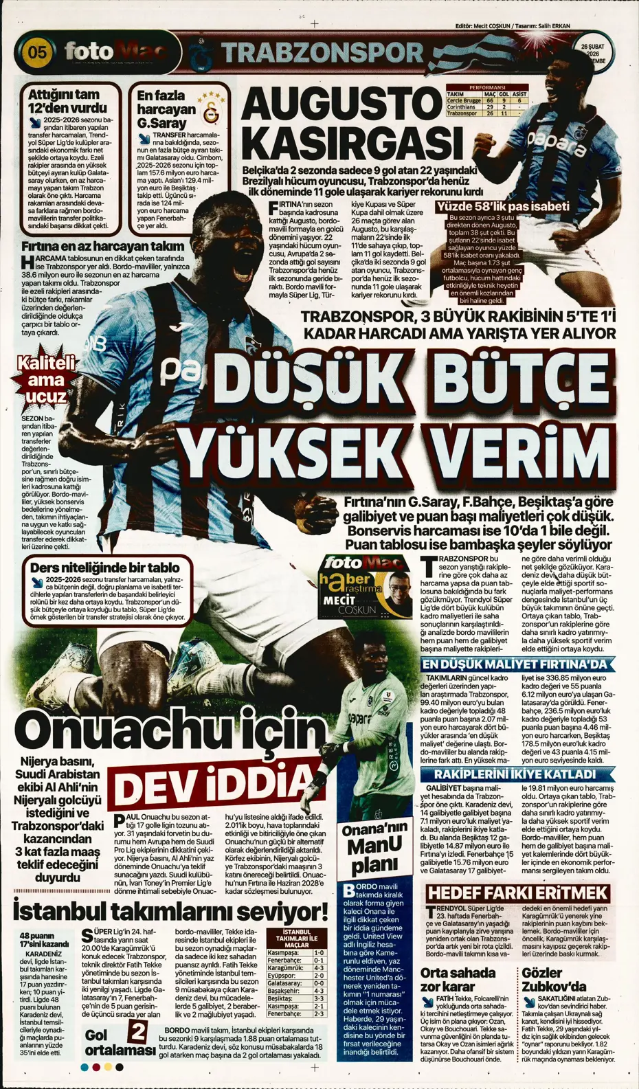 "Galatasaray kabustan zafer çıkardı" | Sporun manşetleri - 7