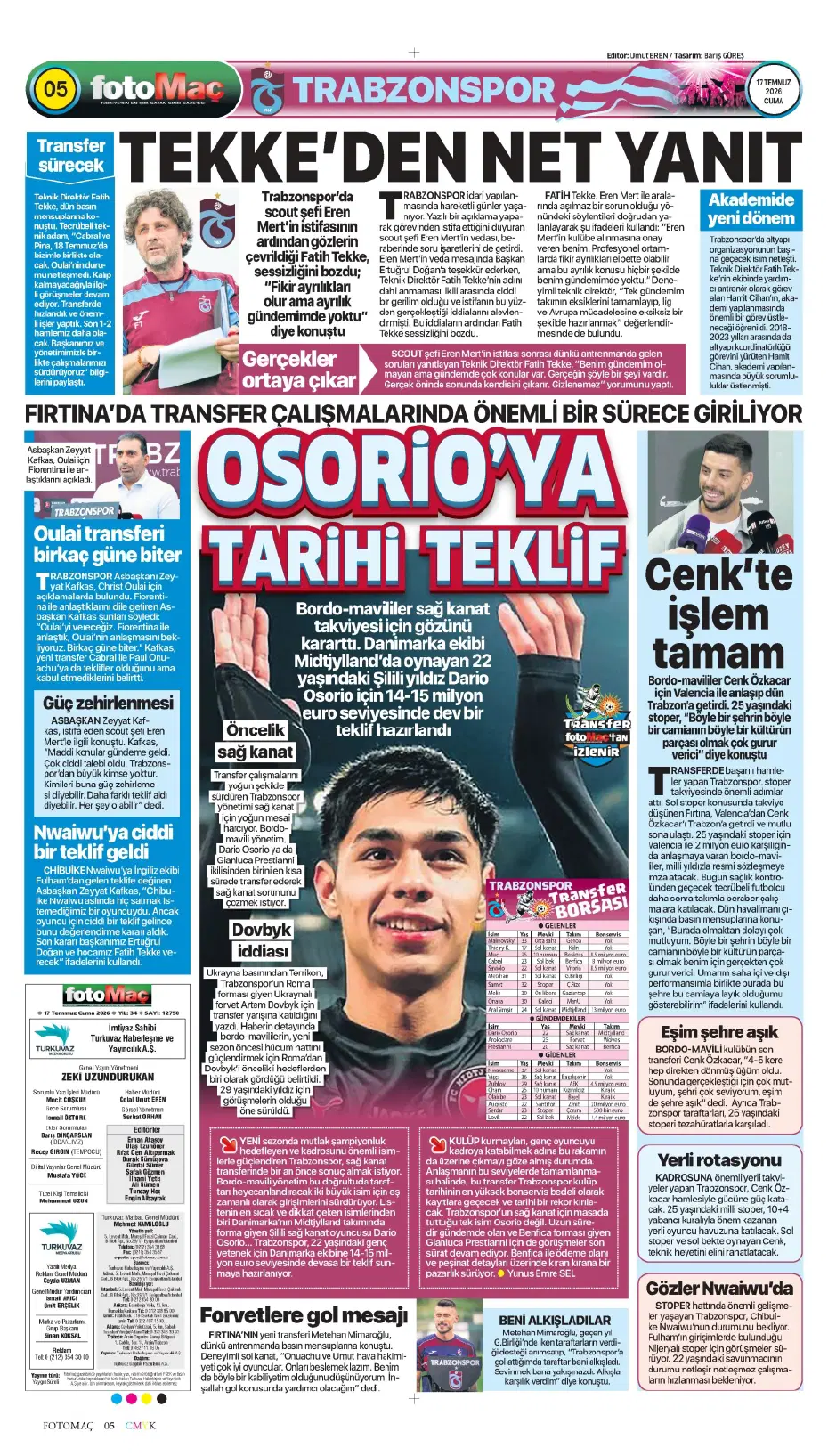 Fenerbahçe'den yılın sürprizi: Paul Onuachu | Sporun manşetleri - 13