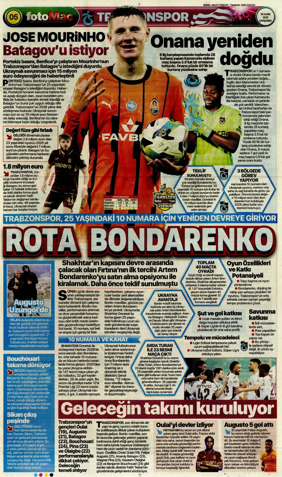 "Bizim Çocuklar Boğa'yı şişledi" | Sporun manşetleri - 21