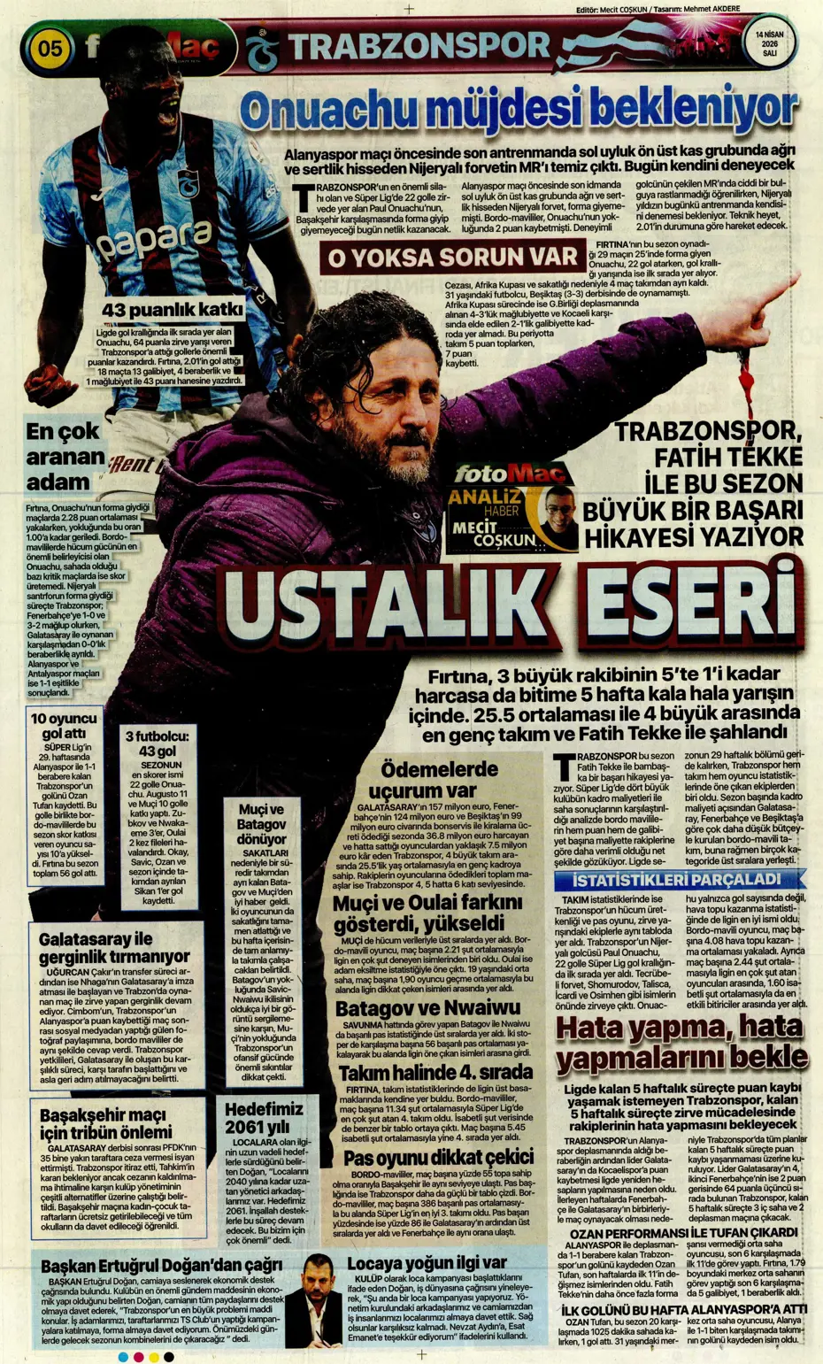 Tedesco takımdan ayrılmasına izin verdi, Fenerbahçe'ye veda ediyor | Sporun manşetleri - 8